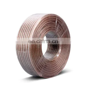 Supply Pure Oxygen Free Copper Speaker Cable 100m RVB 200 300 400 Core Speaker Cable thumbnail-7