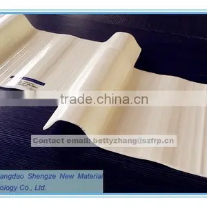 FRP Roof Sheet/exported Quality 3mm Corrugated Roofing Sheet/ Grp Building Panel thumbnail-2