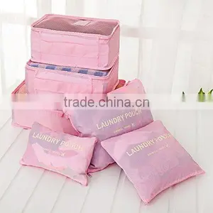 Packing Cubes And Pouches - The Most Light and Handy Travel Cube Set - Set of 6 - Durable, Compact, Multifunctional, Lightweigh thumbnail-1