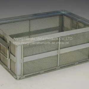 Universal Ultrasonic Cleaning Basket Reinforced Basket for Use in Centrifuges thumbnail-1