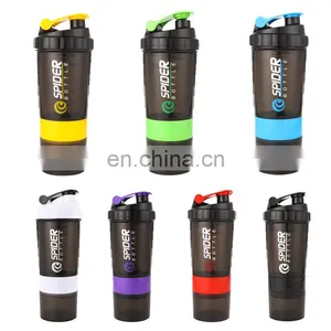 600ML Sports Water Bottle Plastic Portable Drinking Cup Gym Leakproof Drop-proof Portable Shaker Mug Outdoor Travel Water Bottle thumbnail-1