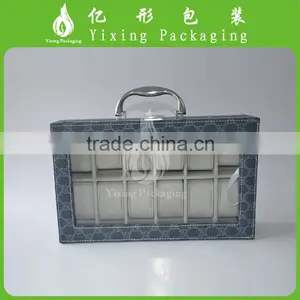 High Quality Customized Made-in-China Leather Watch Case/Box thumbnail-1
