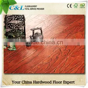 12mm HDF AC4 Elm Laminate Flooring thumbnail-1