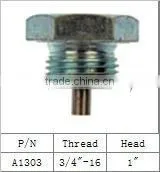 3/4"-16, High Quality Aluminium Cnc Engine Magnetic Oil Drain Plugs thumbnail-1