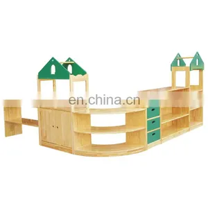 JQ Daycare Center Kids Wooden Nursery Furniture Sets High Quality Kindergarten Wooden Baby Nursery School Furniture thumbnail-3