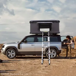 Custom Hard Shell Straight Support Camping Car Roof Top Tent Hard Cover Rooftop Tent for Sale thumbnail-4