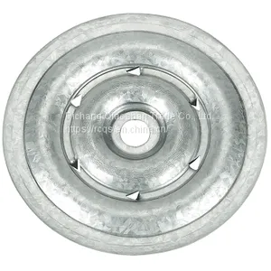 Roofing Fasteners 2-3/8 Inch Round Barbed Metal Stress Plate thumbnail-1