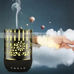Household Portable Smart Diffuser Humidifier Led Color Meditation Wireless Music Speaker thumbnail-2