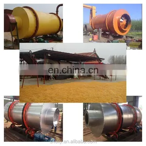 China Factory Rotary Drum Dryer Rotary Pomace Dryer Corn Cylinder Drying Machine thumbnail-3