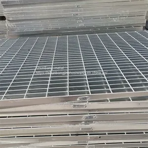 Wholesale Hot-dip Galvanized Toothed Steel Grating Steel Grating Subway Cable Trench Cover Load Plug-in Mesh Steel Grating thumbnail-1