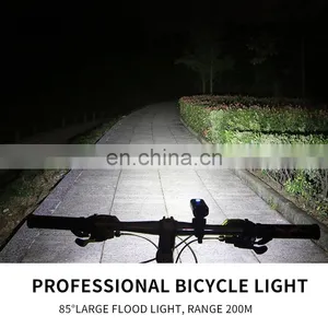 Bicycle Lights Headlights Flashlights Strong Light Rechargeable Mountain Bike Lights Riding Equipment Accessories thumbnail-2