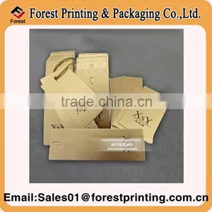 Clothing Paper Hangtag,Kraft Paper Hang Tag,Custom Paper Garment Tag thumbnail-1