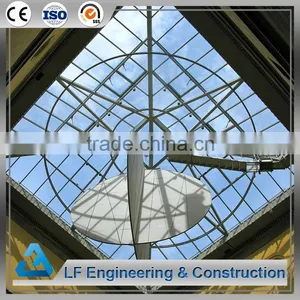 Hot-dip Zinc Space Frame Structure Canopy Roof thumbnail-4