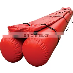Effective Emergency Flood Control Inflatable Water Flooding Barrier Flexible Tubes thumbnail-1