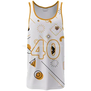 Wholesale Custom Basketball Jersey With 100% Polyester thumbnail-1