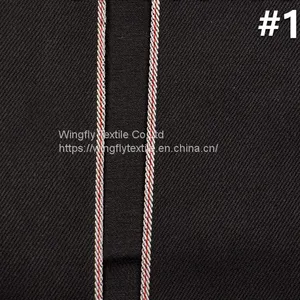 11oz Spot Direct Supply Cotton Right Twill Dyed Denim Wholesale Jeans Fabric For Women thumbnail-1
