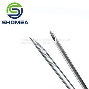 Shomea Customized 304/316 Stainless Steel Oocyte Retrieval Needles With Echogenic Pit thumbnail-1