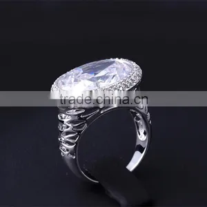 Lead Free Wedding Accessory Top AAA Quality Cubic Zirconia Anniversary Ring thumbnail-3