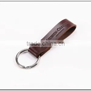 Italian Leather Key Ring Holder For Promotion thumbnail-1
