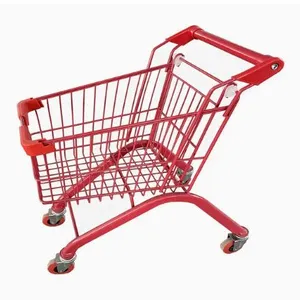 Large Capacity New Style Supermarket Shopping Push Cart Trolley thumbnail-5