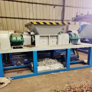 Plastic Recycling Machine Shredder Machine Straw Grinding Machine Paddy Straw Shredder Coconut Shredder Machine thumbnail-6