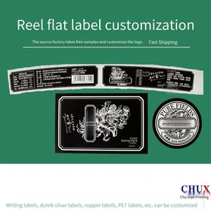 Mirror Copperplate Paper Self-adhesive Label Rolls, Color Printing, Custom Printing, Production and Processing thumbnail-4
