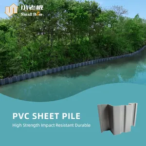 UV Resistant Ageing Resistance Plastic Panel PVC Sheet Pile for Underground Parking thumbnail-1