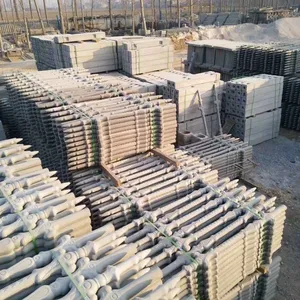 Cement Bamboo - Jointed Guardrails, Vase - Shaped Column Railings, Roman Column Enclosing Railings for Courtyard Walls, Strong and Wear - Resistant thumbnail-3