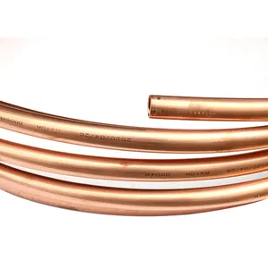 Cu-DHP Copper Pancake Coil Tube for Refrigeration Compressor Connection ASTM B280 Standard thumbnail-1