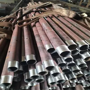 Carbon Steel 89*1 Tapered and Punching Advancing Perforated Pipe Tunnel Pipe Shed Reinforcement Project thumbnail-1