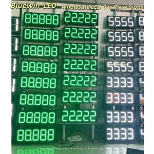 Manufacturer 7 Segments LED Display Remote Control Led Digital Gas Price Sign for Petrol Station Gas Price Display 6~64 Inch thumbnail-5