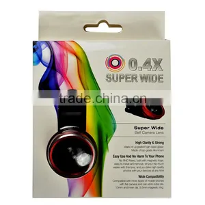 Whoelsale 3-in-1 Universal Clip Fish Eye Lenz 0.67x Wide Angle Macro Lens for Smart Phone Quality Choice thumbnail-5