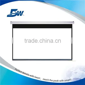 BW Remote Control 100 Inch Automatic Projection Screens/Motorized Projector Screen thumbnail-1