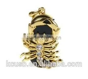 Scorpion Shape Usb Flash Drive Necklace Design Memory Stick thumbnail-1