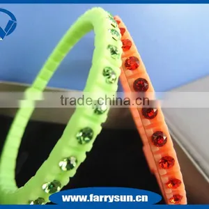 Silicone Diamond Bracelet Rubber Wristband Customized Jewelry Band thumbnail-2
