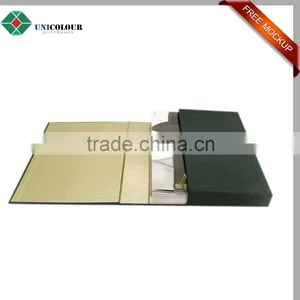 Custom Design Black Cardboard Folding Pocket File Folder thumbnail-4
