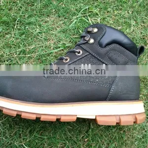 2016 Genuine Leather Safety Work Shoes Leather Working Shoes thumbnail-6