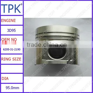S4D95LE Piston, PC78 Engine Piston Kit thumbnail-1