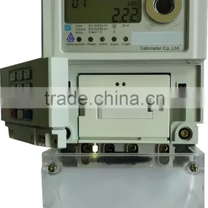 Single Phase Keypad Prepaid Energy Meter With Plug in GPRS Module thumbnail-1
