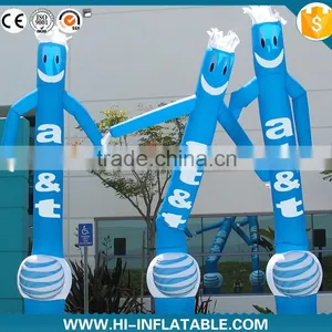 Cheap Price Air Inflatable Tube , Sky Dancer With Football , Air Dancer With Football for Advertising thumbnail-1