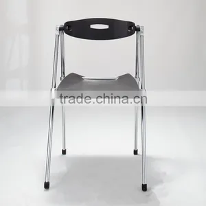 Yes Folded Best Selling Model Cheap Plastic Visitor Chair thumbnail-3