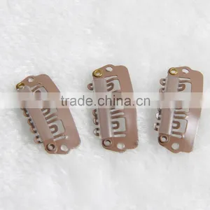 Hair Accessories U-shape Metal Clip For Hair Extension T-type Clips For Clip Hair Extension 6-10Teeth Metal Clips Hair Extension thumbnail-5