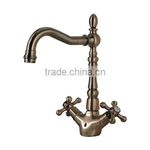 Single Lever Antique Faucet Kitchen Mixer thumbnail-2