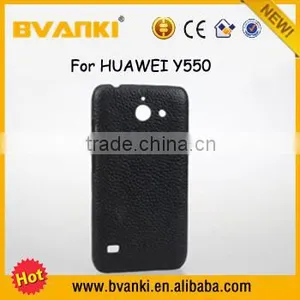 Accessories For Mobile Hanger Genuine Leather Cell Phone Flip Cover Case For Huawei Ascend Y550 Waterproof Stand Phone Case thumbnail-2