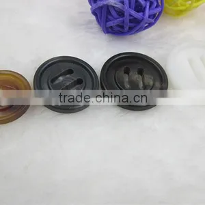 Sedex Audited Factory 2 Pillar Oval Shape Hole Resin Button for Military Garment, Polyester Military Garment Button thumbnail-2