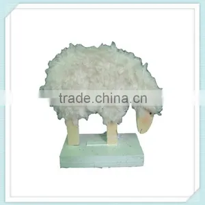 Lovely Wooden Sheep Crafts thumbnail-2