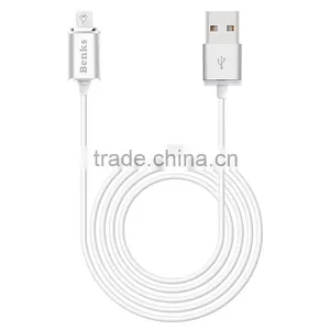 BENKS Original Msgnetic Cable for Iphone5/6/6s/6s Plus 1m LED Metal TPE Charging Cable for Iphone6/6s/6 Plus thumbnail-2