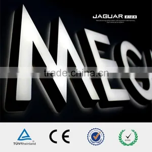 White Acrylic Led New Innovative Shop Letters Lighting Sign thumbnail-3