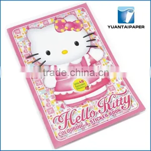 Hot-sale Cartoon Paper Cover Coloring Books thumbnail-4
