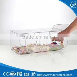 Clear Acrylic Candy Containers ,Acrylic Candy Display Racks ,Acrylic Sweets Storage Box Quality Choice thumbnail-1